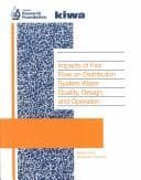 Tapa de Impacts of fire flow on distribution system water quality, design, and operation