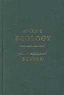 Tapa de Marx's Ecology