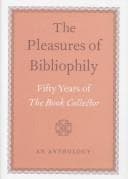 Tapa de The Pleasures of Bibliophily: Fifty Years of the Book Collector