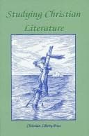 Tapa de Studying Christian Literature