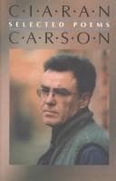 Tapa de Ciaran Carson
