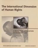 Tapa de The International Dimension of Human Rights