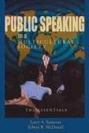 Tapa de Public speaking in a multicultural society