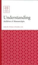Tapa de Understanding archives and manuscripts