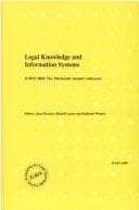 Tapa de Legal Knowledge Based Systems: Jurix 2000