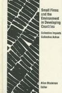Tapa de Small firms and the environment in developing countries