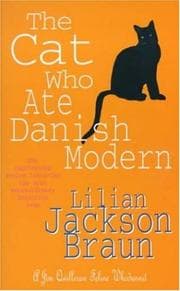 Tapa de The Cat Who Ate Danish Modern (A Jim Qwilleran Feline Whodunnit)