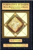 Tapa de Formative Judaism