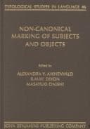 Tapa de Non-Canonical Marking of Subjects and Objects
