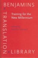 Tapa de Training For The New Millenium