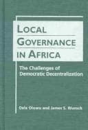 Tapa de Local governance in Africa
