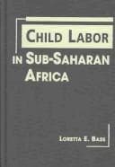 Tapa de Child Labor in Sub-Saharan Africa