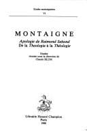 Tapa de Montaigne, Apologie de Raimond Sebond
