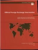 Tapa de Official Foreign Exchange Intervention