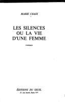 Tapa de Les silences: Ou, La vie d'une femme