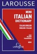 Tapa de Larousse Mini Italian-English, English-Italian Dictionary