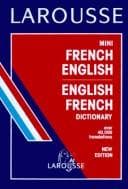 Tapa de Larousse mini dictionnaire