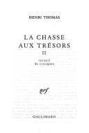 Tapa de La chasse aux tresors