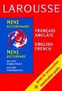 Tapa de Larousse Mini French/English English/French Dictionary