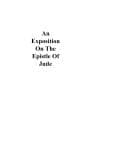 Tapa de Exposition of Jude