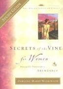 Tapa de Secrets of the Vine for Women Study Guide