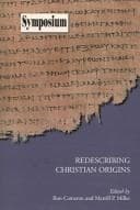 Tapa de Redescribing Christian origins
