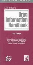 Tapa de Drug Information Handbook
