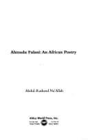 Tapa de Ahmadu Fulani