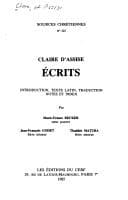 Tapa de Écrits