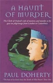 Tapa de A Haunt of Murder (Canterbury Tales Mysteries 6)