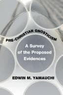 Tapa de Pre-Christian Gnosticism