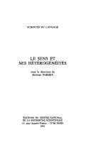 Tapa de Le Sens et ses hétérogénéités