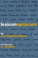 Tapa de Lexicon Syriacum