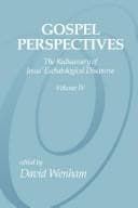 Tapa de Gospel Perspectives, Volume 4