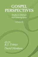 Tapa de Gospel Perspectives, Volume 3 Vol. 3