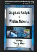 Tapa de Design and analysis of wireless networks