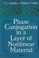 Tapa de Phase conjugation in a layer of nonlinear material