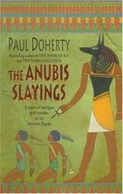 Tapa de The Anubis Slayings (Ancient Egyptian Mysteries 3)