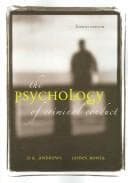 Tapa de The psychology of criminal conduct
