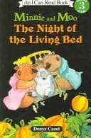 Tapa de The Night Of The Living Bed (Minnie and Moo; An I Can Read Book, Reading Alone 3)