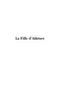 Tapa de La fille d'Athènes