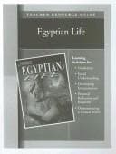 Tapa de Egyptian Life Teacher Resource Guide (The Life of Early Civilization Series)