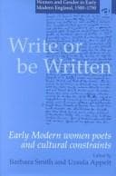 Tapa de Write or be written
