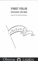 Tapa de The First Folio Speeches for Men