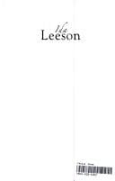 Tapa de Ida Leeson