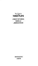 Tapa de Sirett Three Plays