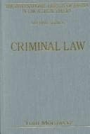 Tapa de Criminal Law (International Library of Essays in Law and Legal Theory (Second Series).)