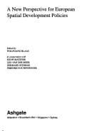 Tapa de A new perspective for European spatial development policies
