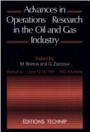 Tapa de Advances in operations research in the oil and gas industry