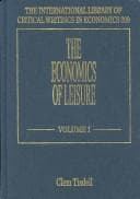 Tapa de Economics of Leisure